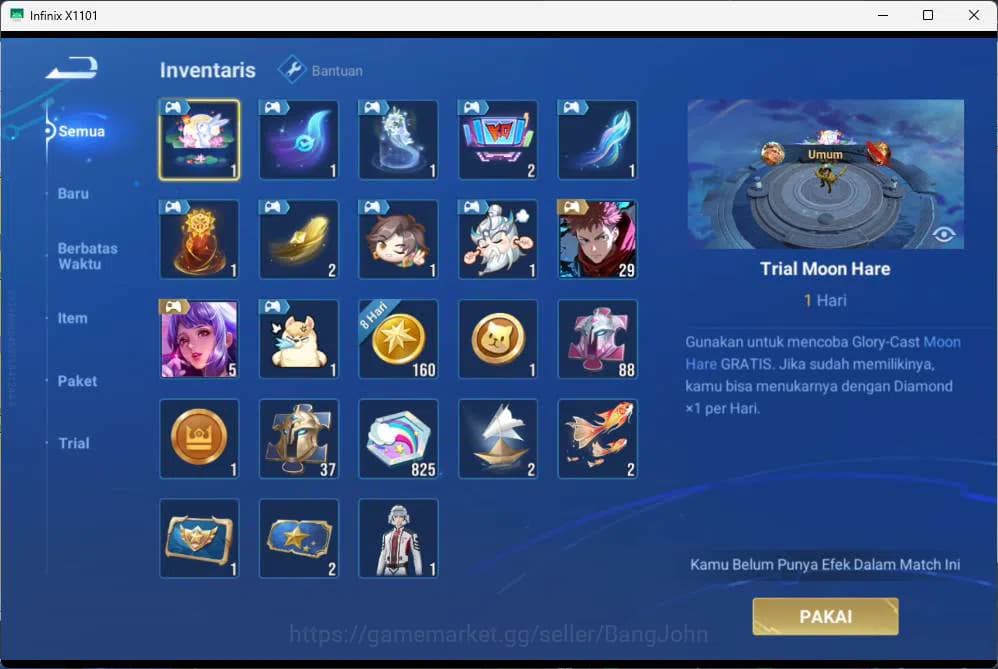 Honor of Kings Accounts GLOBAL | hero 35, skin 17 yuan ge, legend wukong, image 8