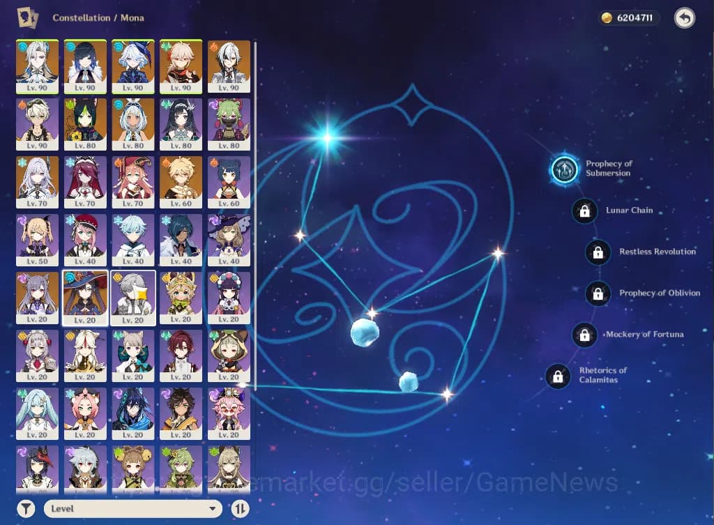 Genshin Impact Accounts ASIA|AR59|PremTeam Neuvillette|7Limited+1(*5WP)|Fu image 3