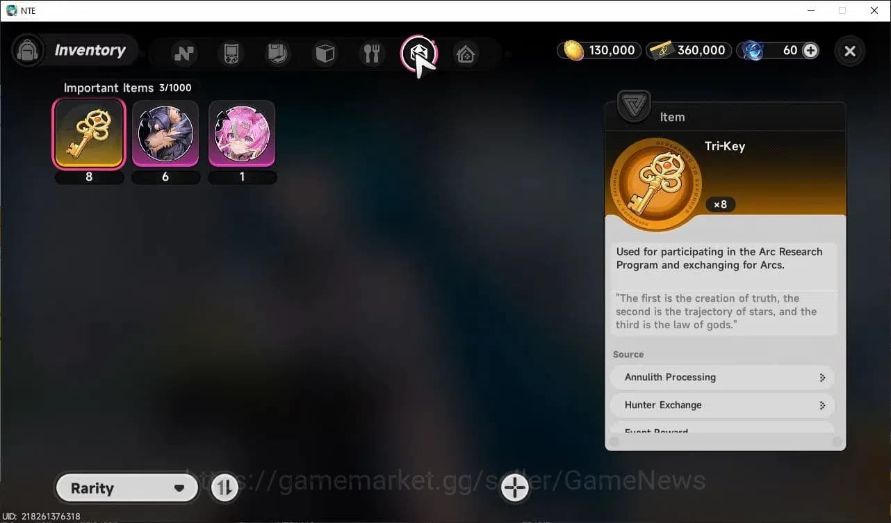 Neverness to Everness Accounts Global EU |HL 3| 5 SSR Hotori, Sakiri, Hathor, Daf image 12