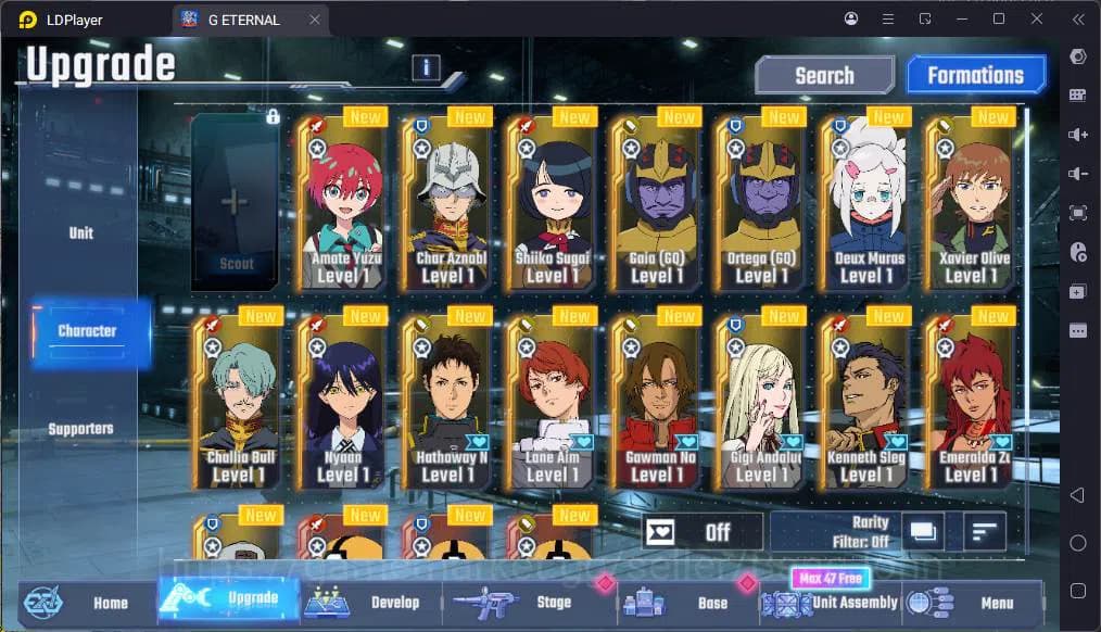 SD Gundam G Generation ETERNAL Accounts Global| Rank 1 | FreshStory | 100+K Diamond, Selec image 7