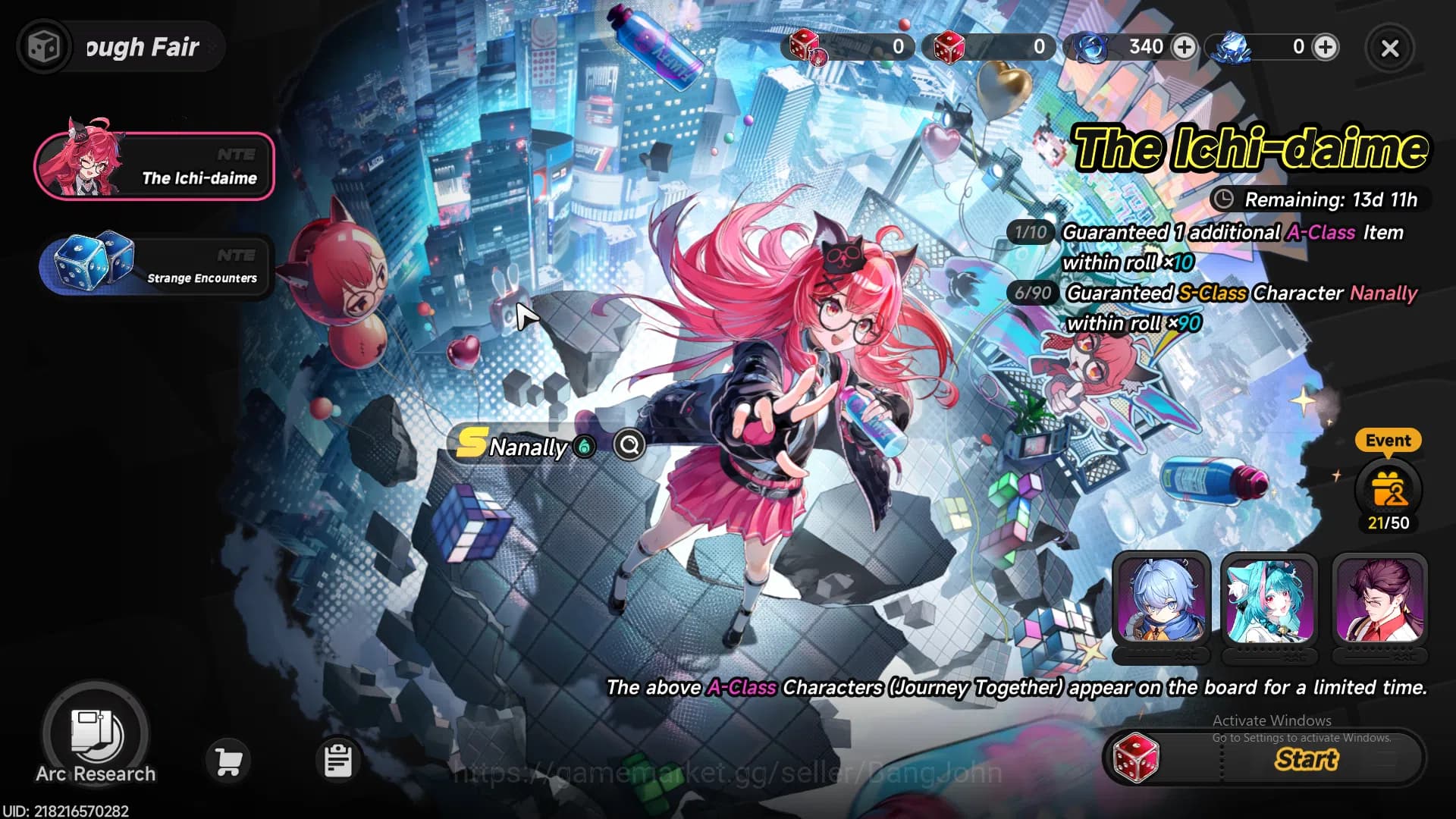 Neverness to Everness Accounts NA | Starter Lv3 | 2 S Char Nanally, Hathor + 5 A image 4