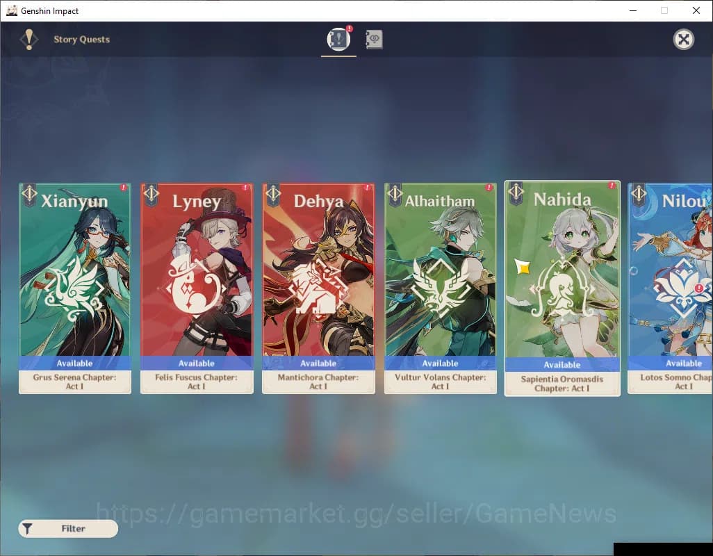 Genshin Impact Accounts ASIA|AR57|PreamTeam Mavuika,Arlec|11Limited+4(*5We image 13