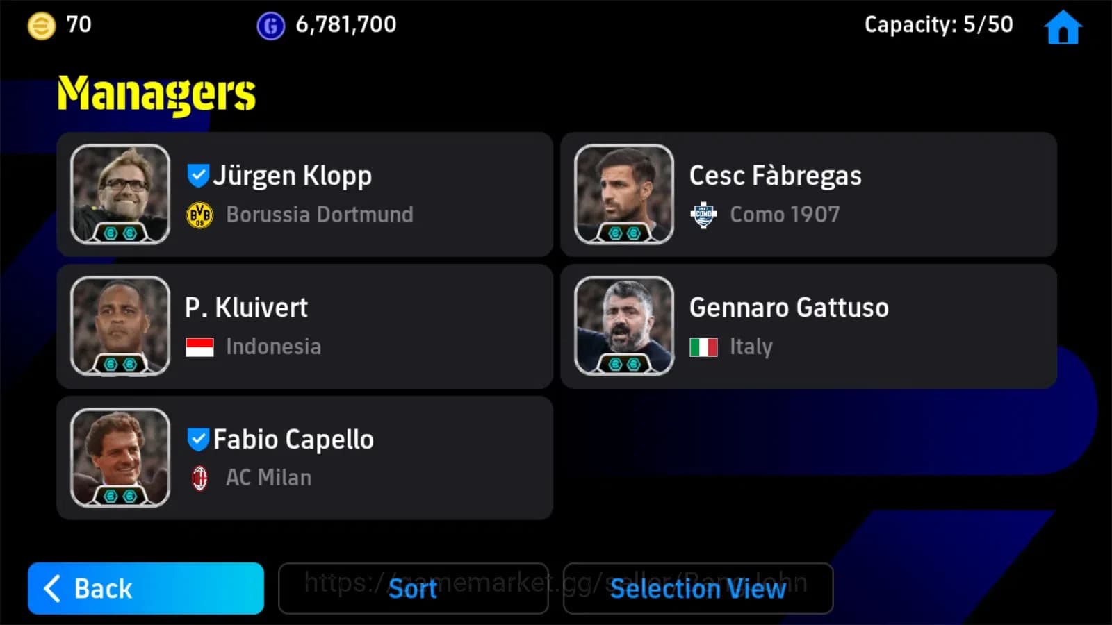 eFootball Accounts ANDROID|PW 3202|Cruyff epic,Marcelo Naruto,Zanetti image 6