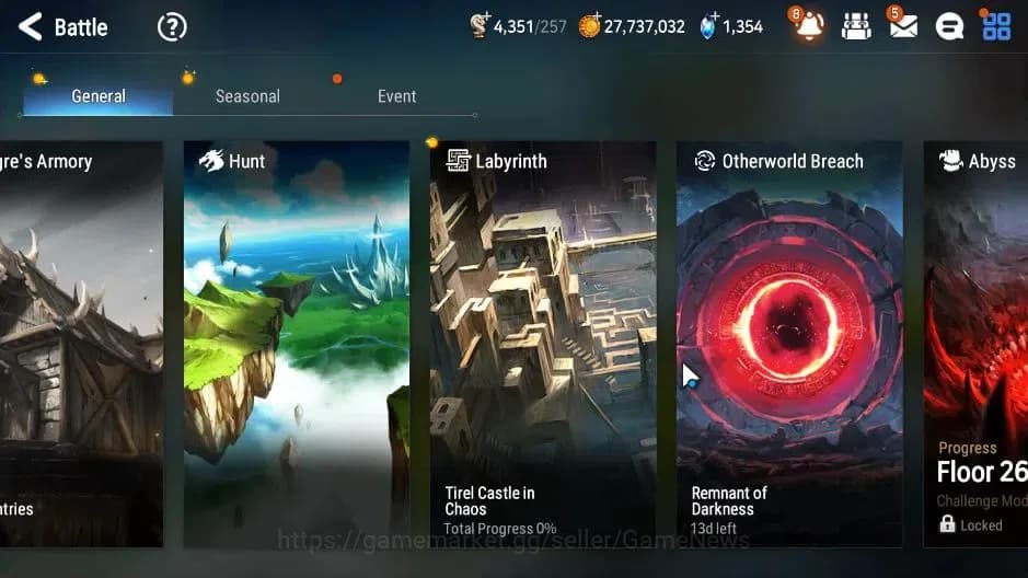 Epic Seven Accounts GLOBAL|UnVerif|6 ML(Dark Diene,Zio,Empyrean Ilyna) image 10