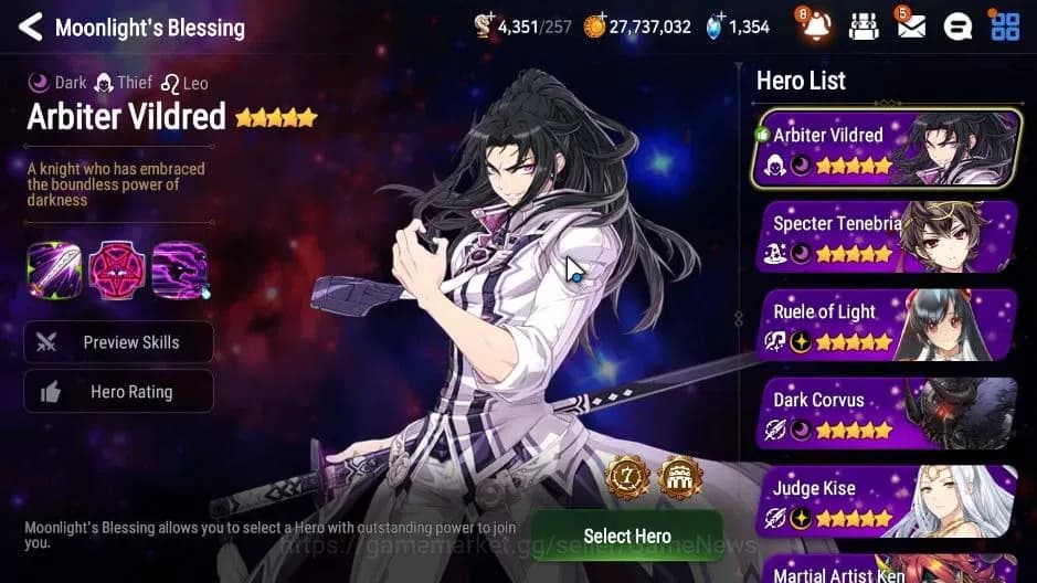 Epic Seven Accounts GLOBAL|UnVerif|6 ML(Dark Diene,Zio,Empyrean Ilyna) image 11