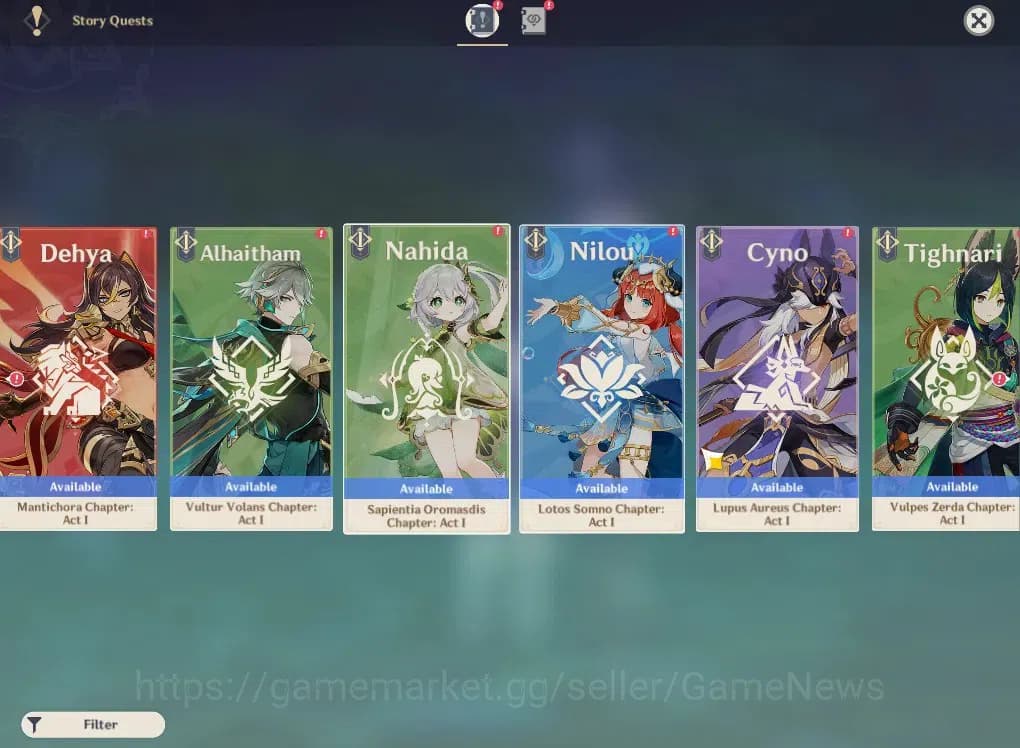 Genshin Impact Accounts ASIA|AR53|5 Limited+2(*1Weapon)|Zibai,Furina,Xilon image 14