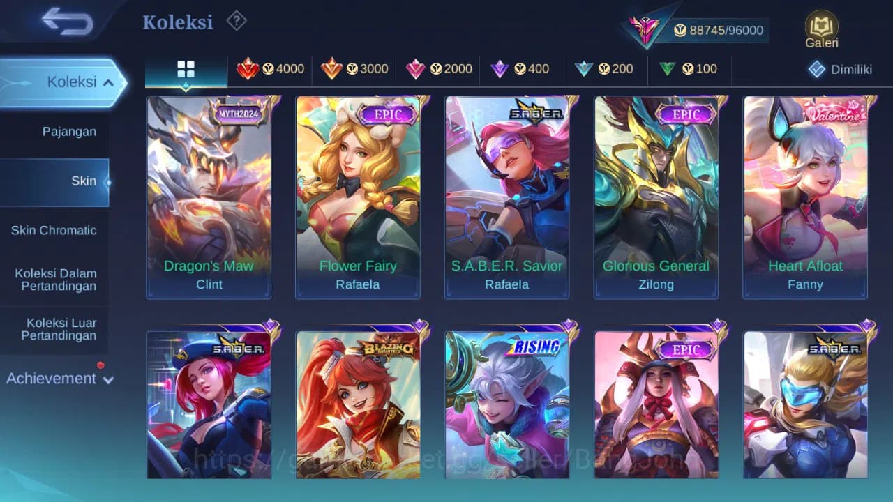 Mobile Legends: Bang Bang Accounts GLOBAL Hero 132 Skin 334 Prime Beatrix|Luckybox Cl image 4