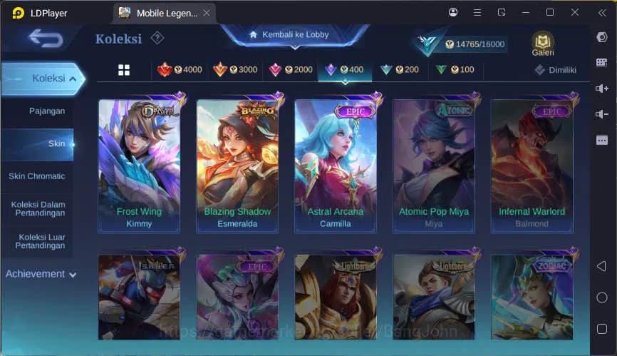 Mobile Legends: Bang Bang Accounts GLOBAL|Hero 45|Skin 66|CC Natalia,LNR Sun,SBR Frey image 16