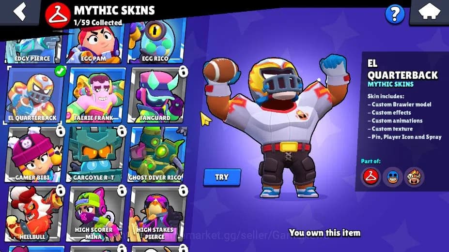 Brawl Stars Accounts 1879 Trophy|19K Bling|23 Brawler 1 Max Lv Myth Mor image 10