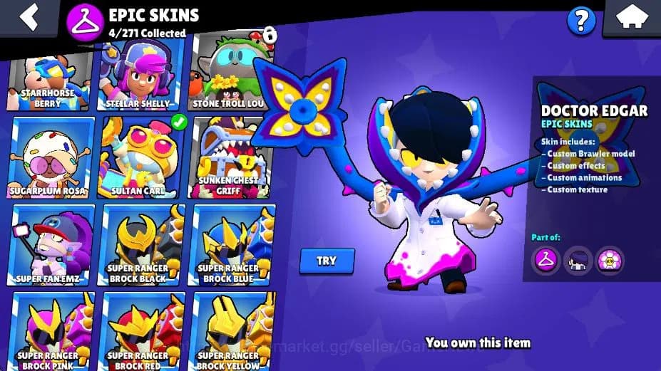 Brawl Stars Accounts 1879 Trophy|19K Bling|23 Brawler 1 Max Lv Myth Mor image 11