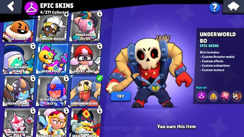 Brawl Stars Accounts 1879 Trophy|19K Bling|23 Brawler 1 Max Lv Myth Mor image 12