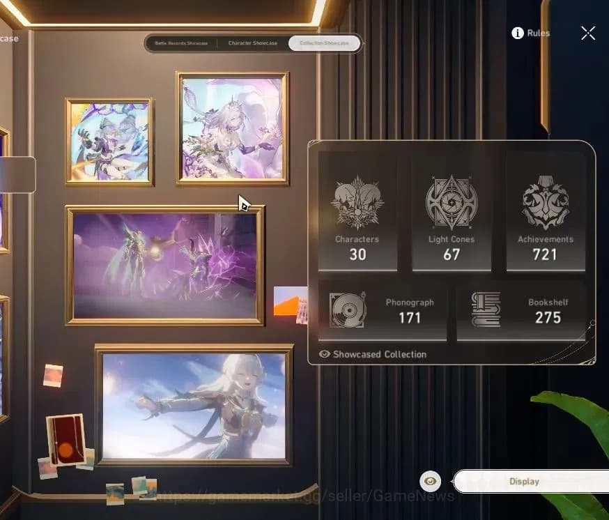Honkai Star Rail Accounts Asia|TL 65|10 SRP|7 Limited|[SW LV.999 E2,Castoric image 3