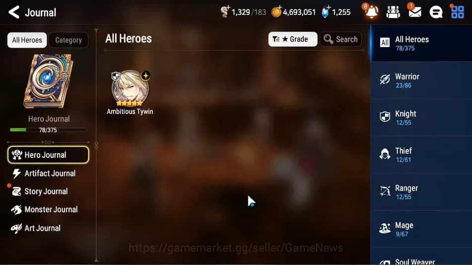 Epic Seven Accounts GLOBAL Unverif| Starter |1 ML (Ambitious Tywin)+Is image 4