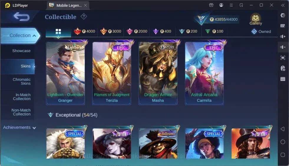 Mobile Legends: Bang Bang Accounts Global|Hero 114|Skin 216|Expert|Collector Natalia+ image 5