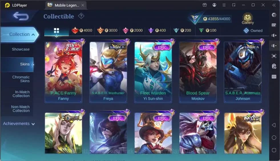 Mobile Legends: Bang Bang Accounts Global|Hero 114|Skin 216|Expert|Collector Natalia+ image 8