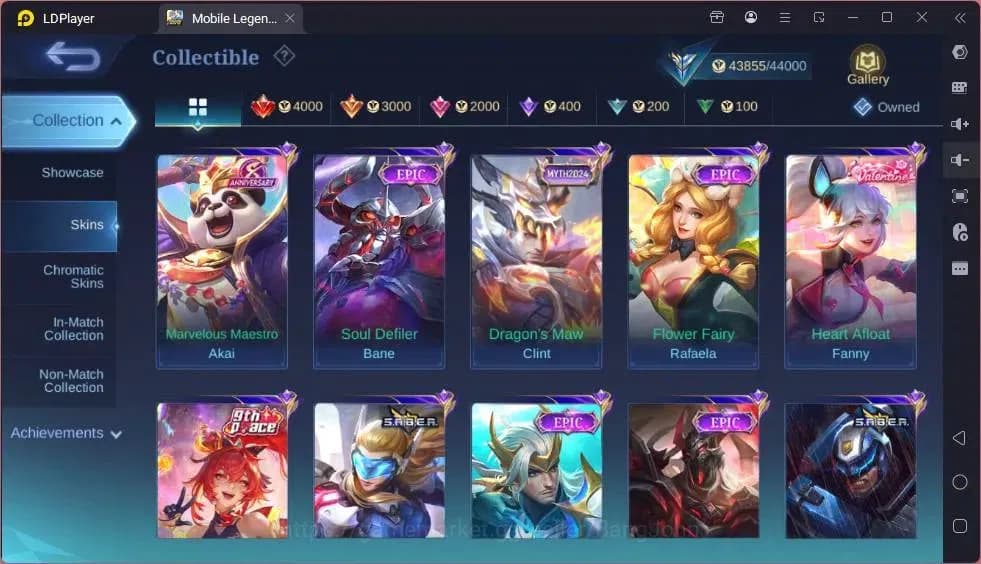 Mobile Legends: Bang Bang Accounts Global|Hero 114|Skin 216|Expert|Collector Natalia+ image 9
