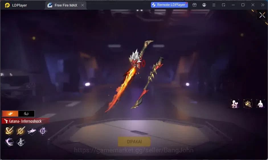 Free Fire Accounts Indonesia |Vault 167| 2 EVO (AK47,MP5)| M1887- Han image 1