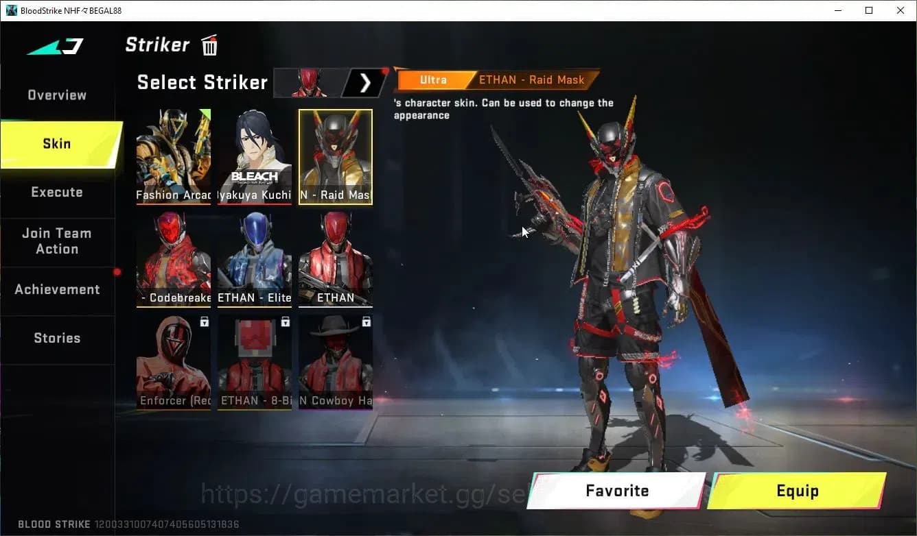 Blood Strike Accounts ASIA|ETERNAL DeAgle,MELE BFKnife,Zenpakuto+Collab image 10
