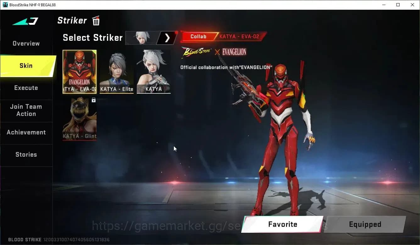 Blood Strike Accounts ASIA|ETERNAL DeAgle,MELE BFKnife,Zenpakuto+Collab image 5