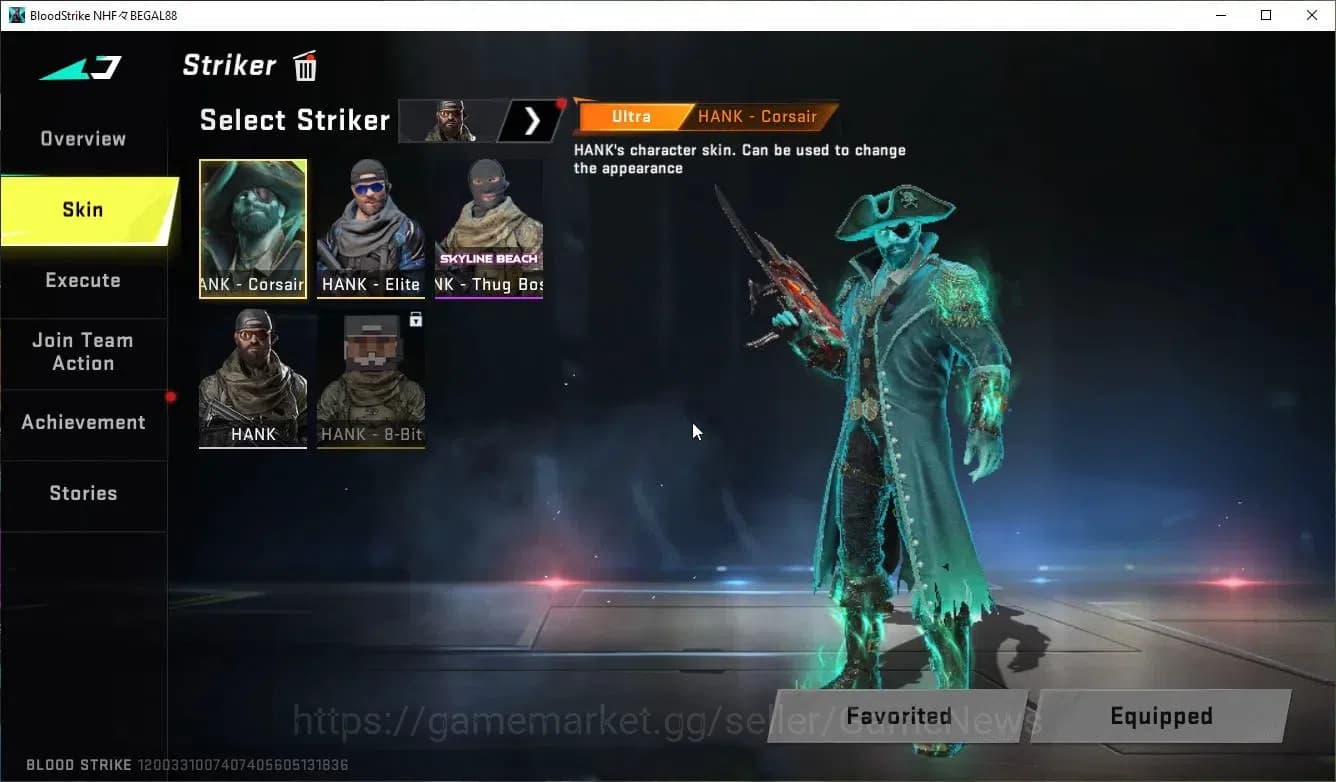 Blood Strike Accounts ASIA|ETERNAL DeAgle,MELE BFKnife,Zenpakuto+Collab image 6