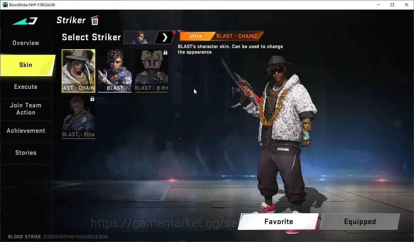 Blood Strike Accounts ASIA|ETERNAL DeAgle,MELE BFKnife,Zenpakuto+Collab image 7