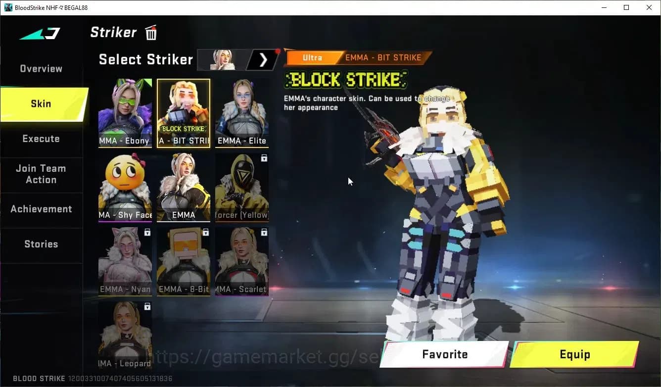 Blood Strike Accounts ASIA|ETERNAL DeAgle,MELE BFKnife,Zenpakuto+Collab image 8