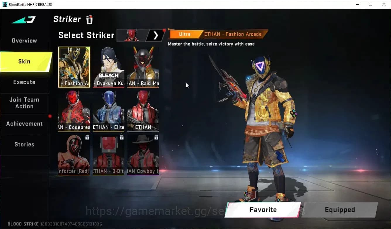 Blood Strike Accounts ASIA|ETERNAL DeAgle,MELE BFKnife,Zenpakuto+Collab image 9