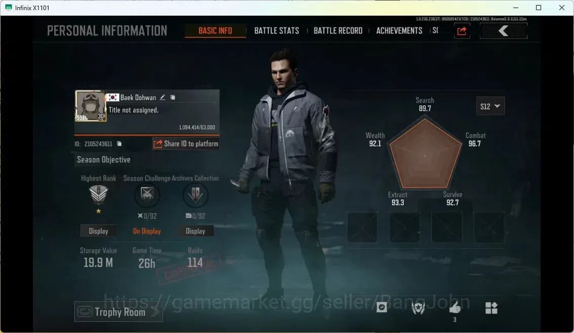 Arena Breakout Accounts MOBILE Lvl 30 |SV 19,9M|CV 13,7M|MORE SKIN,KOI LR- image 1