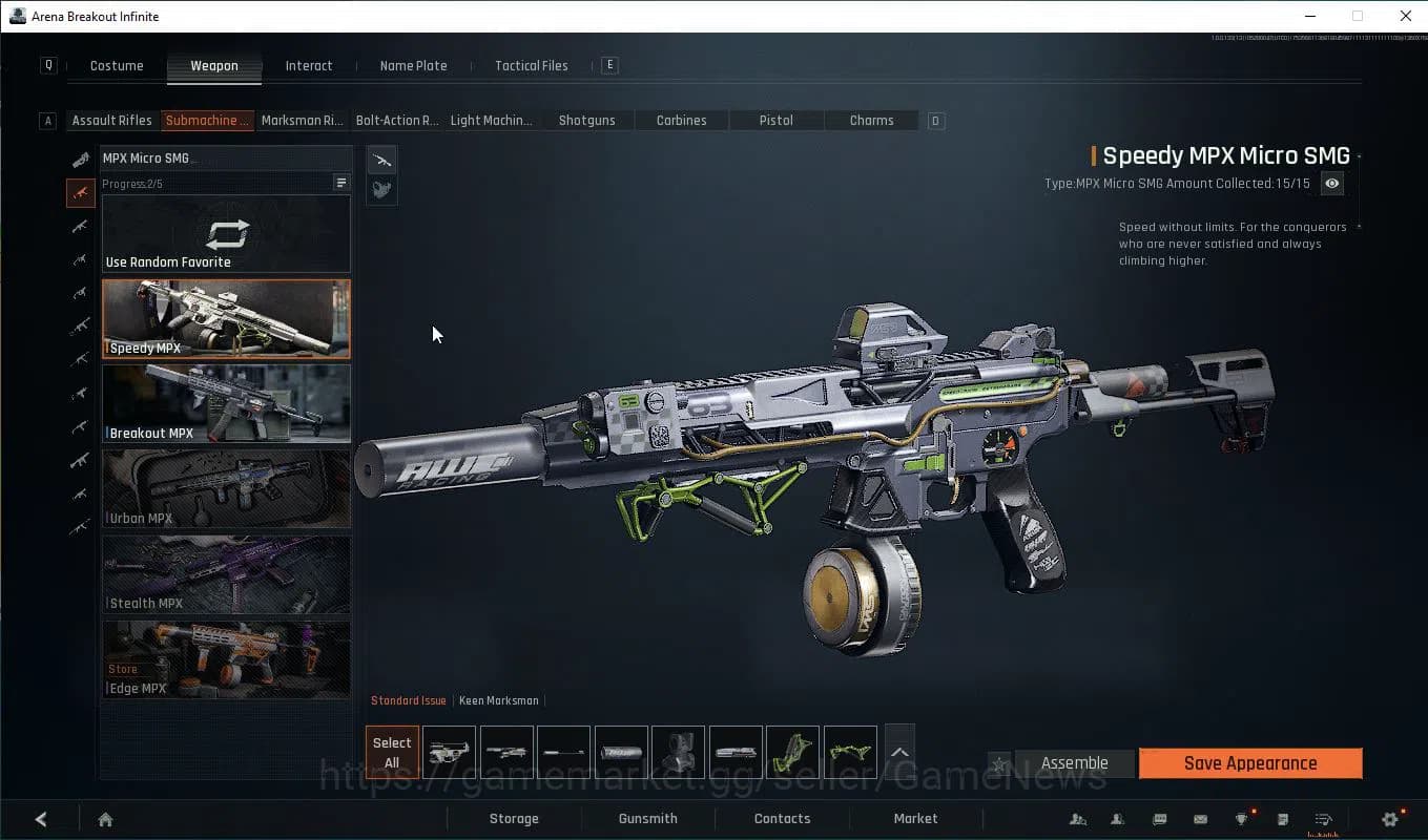 Arena Breakout: Infinite Accounts Global |Lvl 30| SV 156M | CV 143M | Militia Suit | image 15