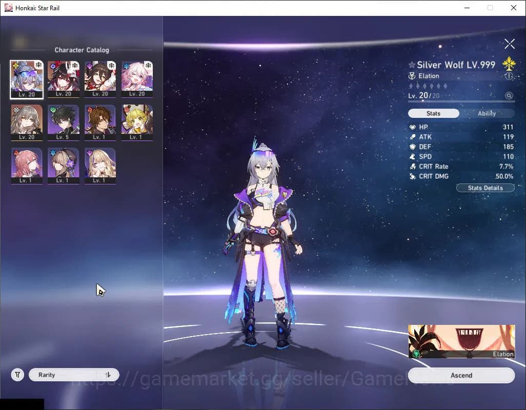 Honkai Star Rail Accounts ASIA|TL 9|1 Golden Companion Spirit|2 Limited|Silv image 10