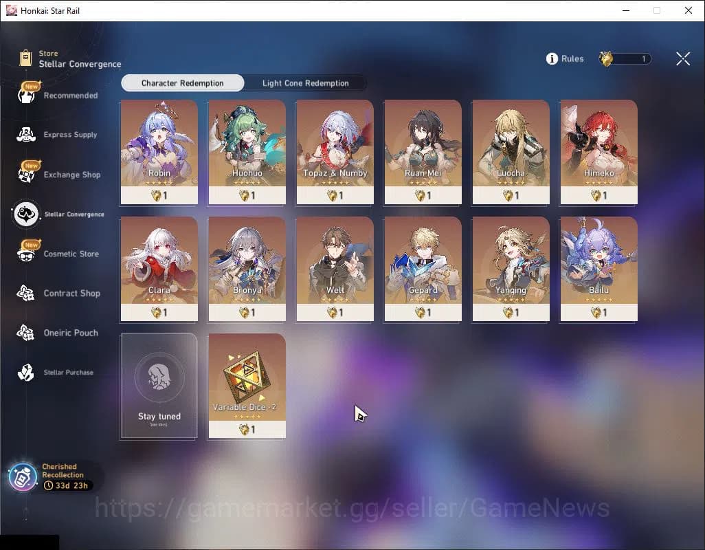 Honkai Star Rail Accounts ASIA|TL 9|1 Golden Companion Spirit|2 Limited|Silv image 2