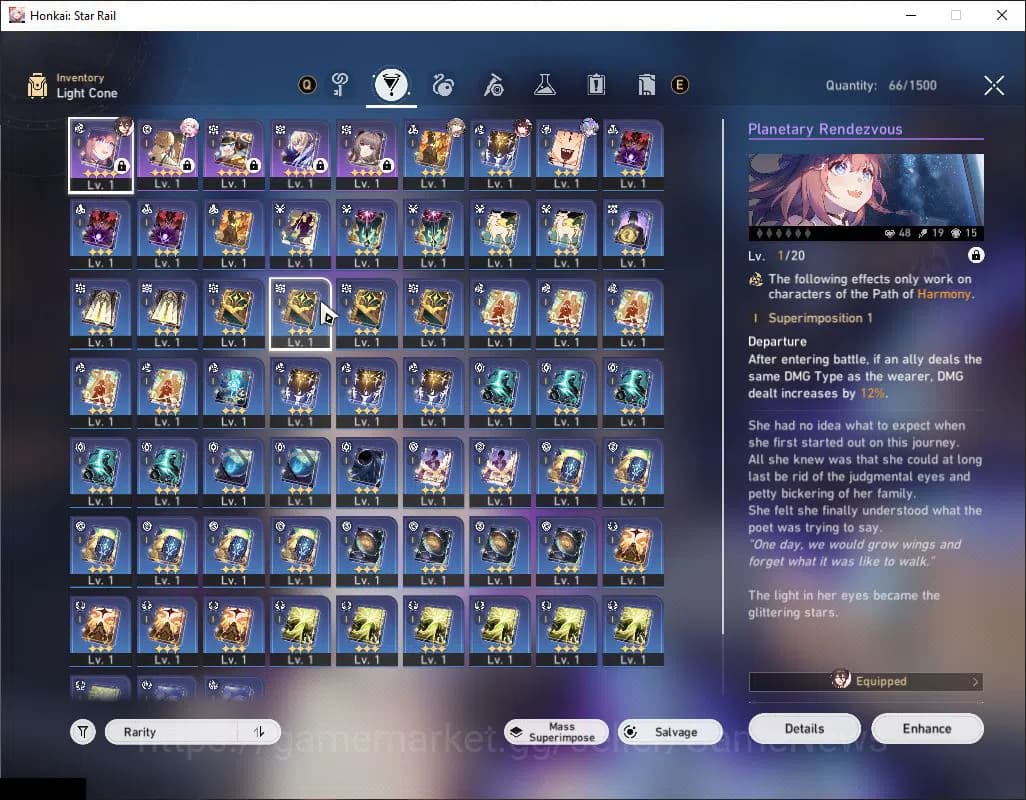 Honkai Star Rail Accounts ASIA|TL 9|1 Golden Companion Spirit|2 Limited|Silv image 9