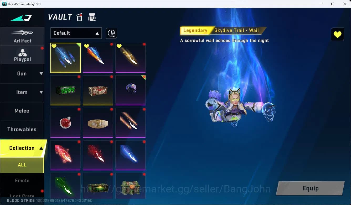 Blood Strike Accounts ASIA|EVOLVED=FAL|COLLAB=KAG-6,M700,AR97,KAR98K,QBZ image 5