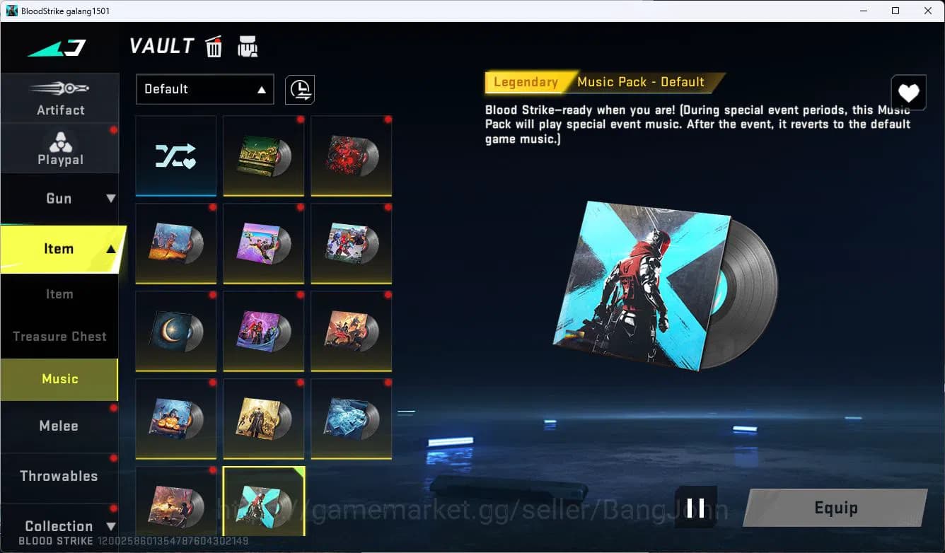 Blood Strike Accounts ASIA|EVOLVED=FAL|COLLAB=KAG-6,M700,AR97,KAR98K,QBZ image 7