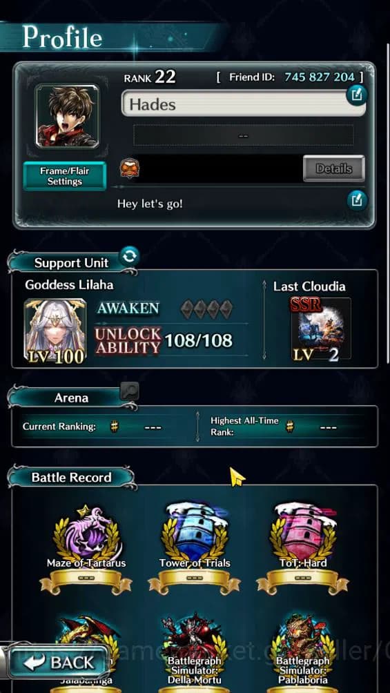 Last Cloudia Accounts GLOBAL|Rank 22|100k Crystal| Collab(Diablo,Hinata image 10