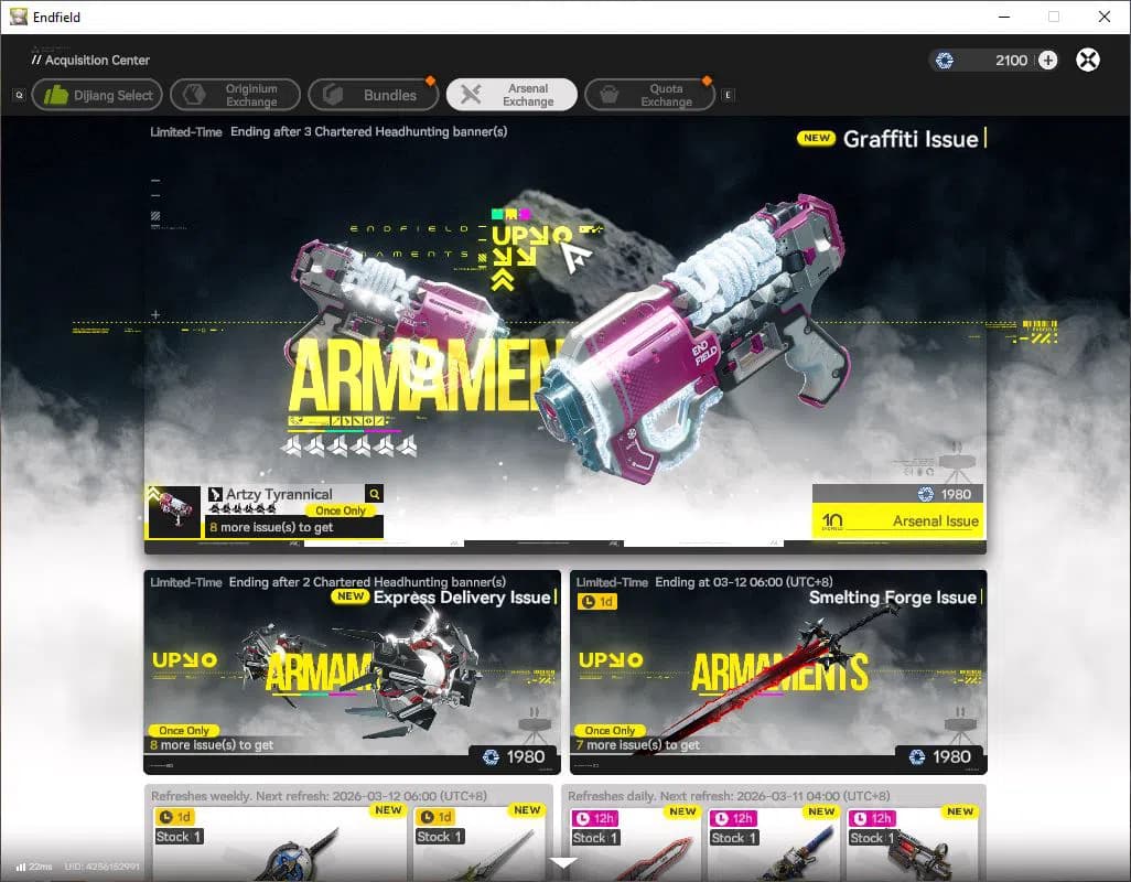 Arknights: Endfield Accounts Asia Lv 2 |Fresh Starter Meta SSR (Last Rite,Pogra image 10