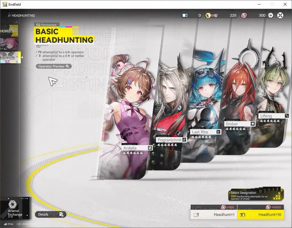 Arknights: Endfield Accounts Asia Lv 2 |Fresh Starter Meta SSR (Last Rite,Pogra image 14