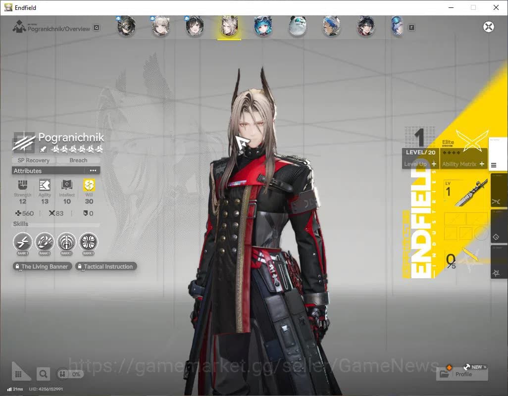 Arknights: Endfield Accounts Asia Lv 2 |Fresh Starter Meta SSR (Last Rite,Pogra image 3