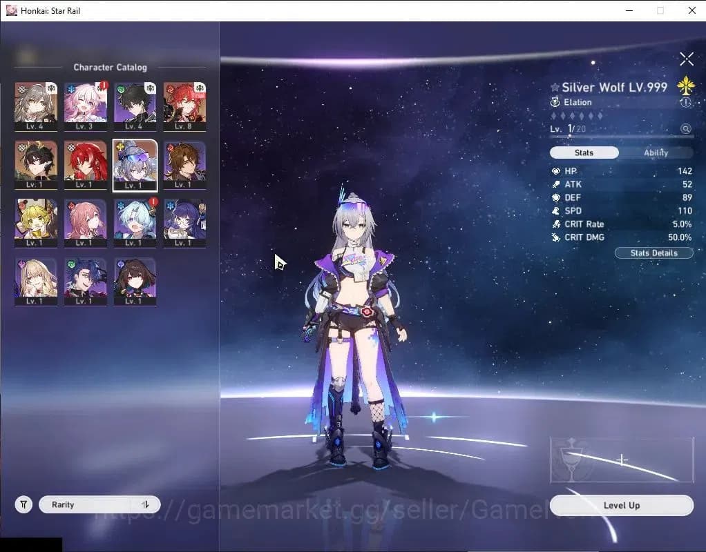 Honkai Star Rail Accounts Asia|TL 4|2 Golden Companion Spirit|3 Limited|Silv image 5
