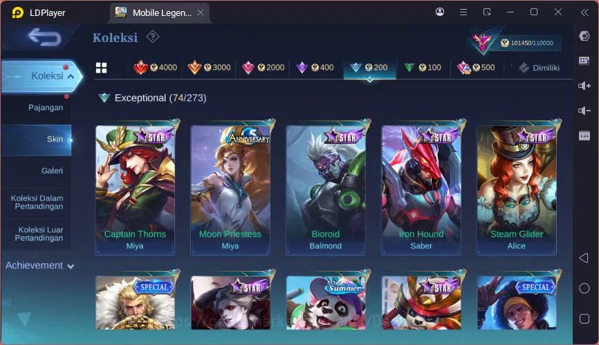Mobile Legends: Bang Bang Accounts GLOBAL|Hero |Skin 347|LGN Franco,JJK Melissa,ASP A image 11