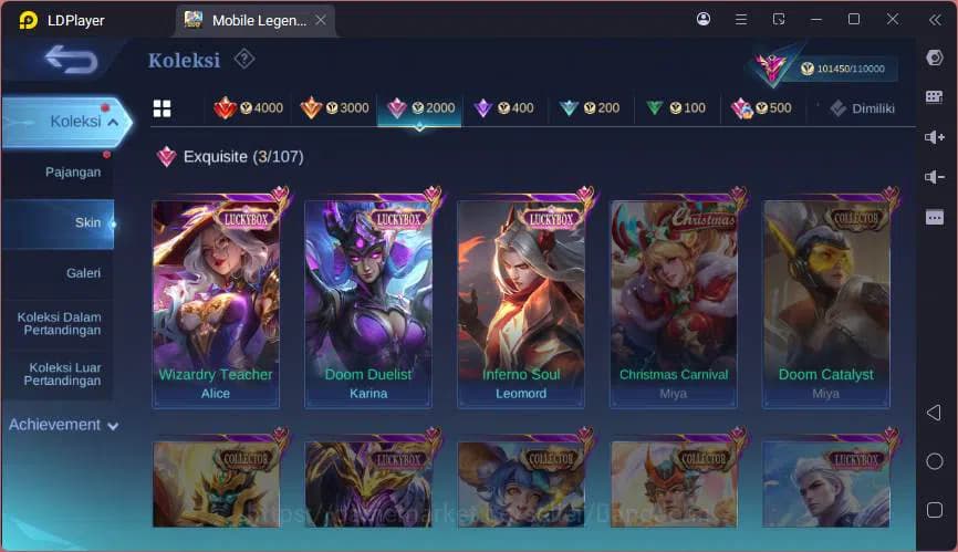 Mobile Legends: Bang Bang Accounts GLOBAL|Hero |Skin 347|LGN Franco,JJK Melissa,ASP A image 18