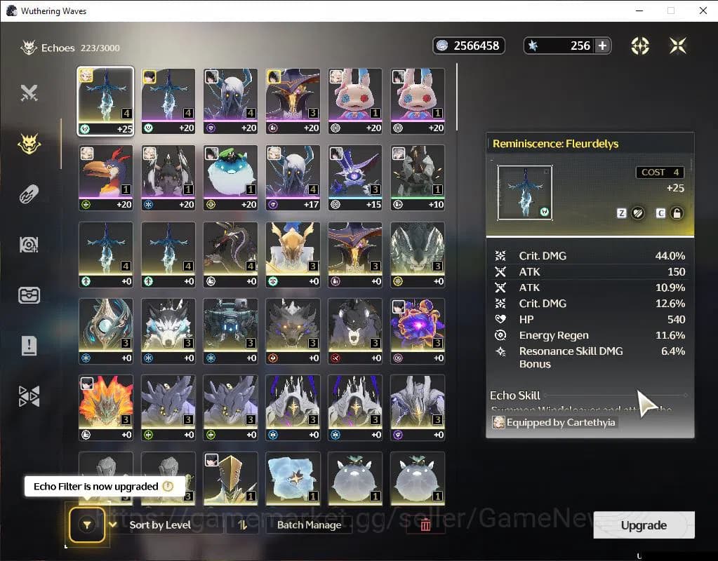 Wuthering Waves Accounts SEA | UL 35 | 3 Limited | Cartethyia,Chisa,Shoreke image 12