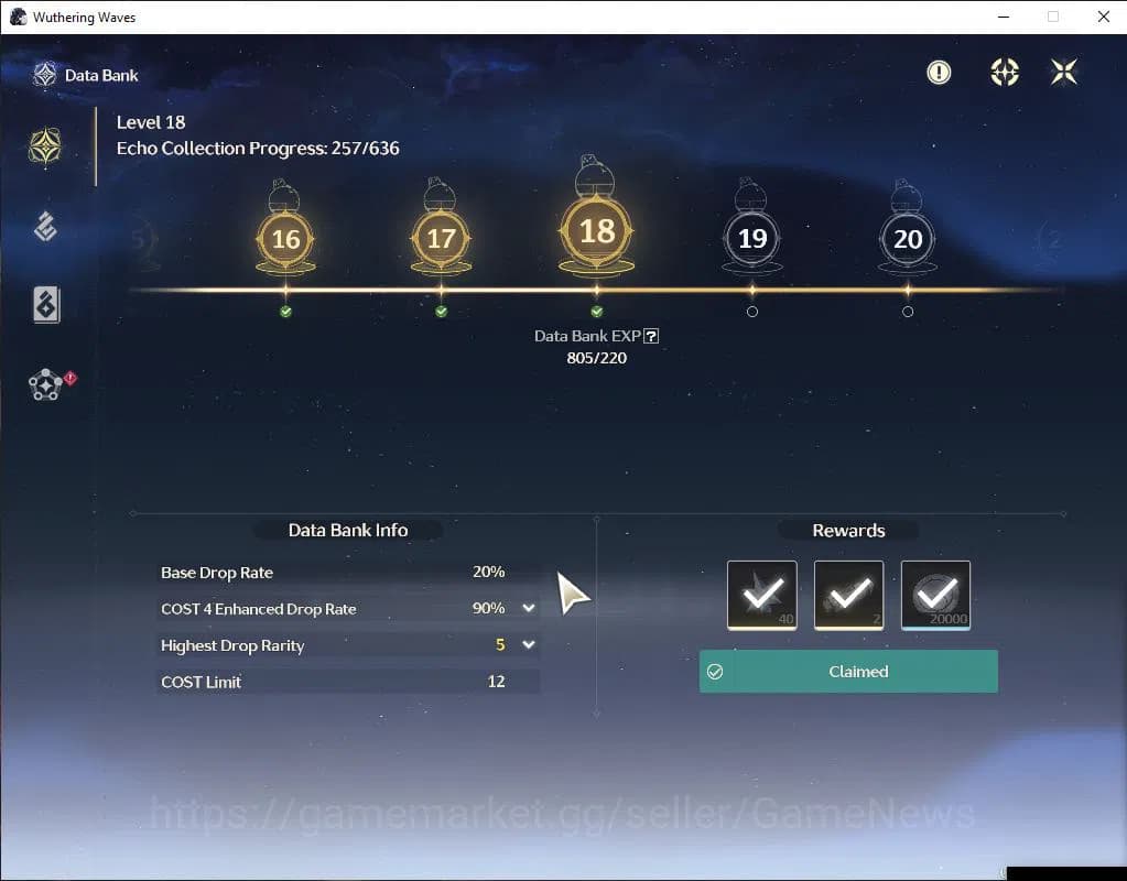 Wuthering Waves Accounts SEA | UL 35 | 3 Limited | Cartethyia,Chisa,Shoreke image 14