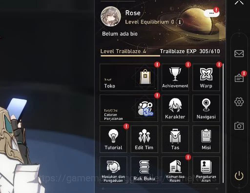 Honkai Star Rail Accounts ASIA|TL 4|Selector B5 ON+2 Golden Companion Spirit image 1