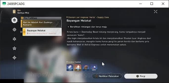 Honkai Star Rail Accounts ASIA|TL 4|Selector B5 ON+2 Golden Companion Spirit image 4