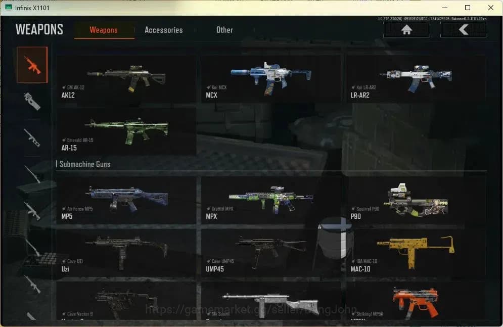 Arena Breakout Accounts Mobile | | LV 30 | SV 27.4 M | CV 20.7 M | X-Ray H image 12