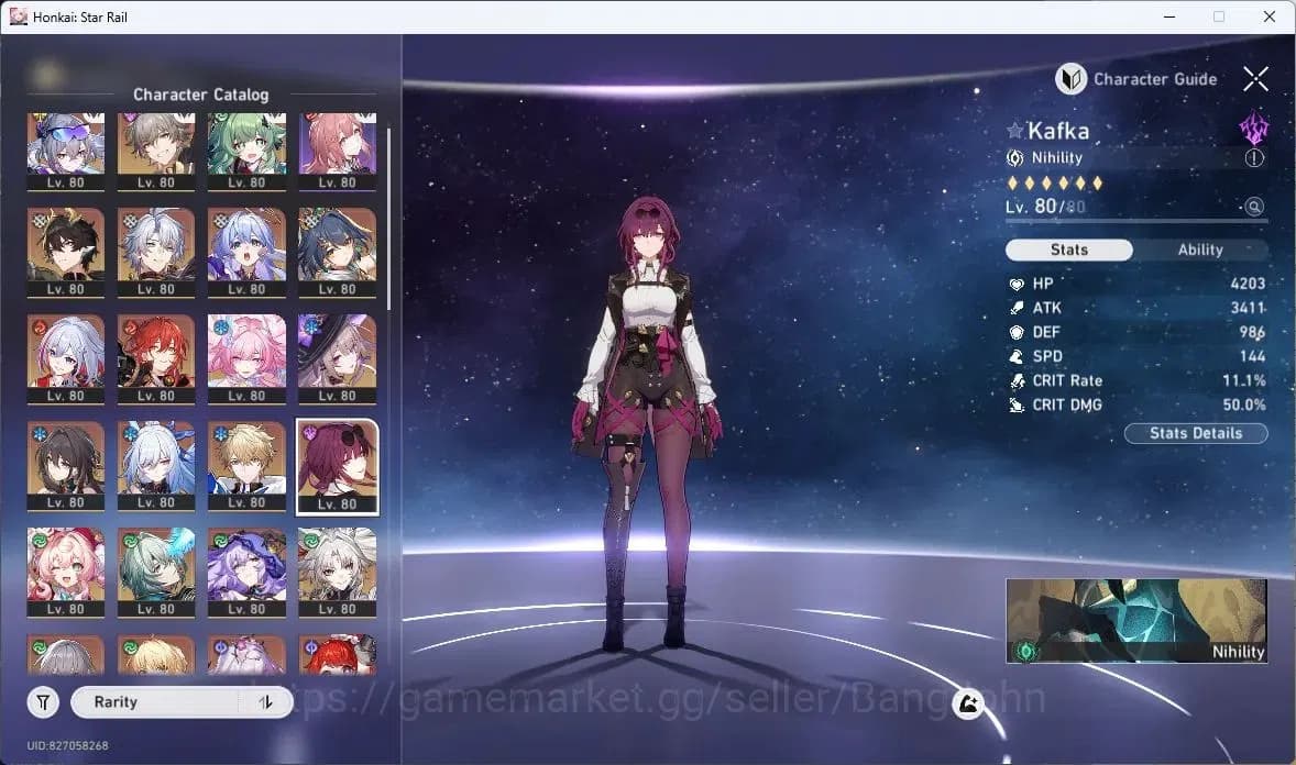 Honkai Star Rail Accounts ASIA | TL70|17 Lim|Silver Wolf 999,Castorice,Hyaci image 13