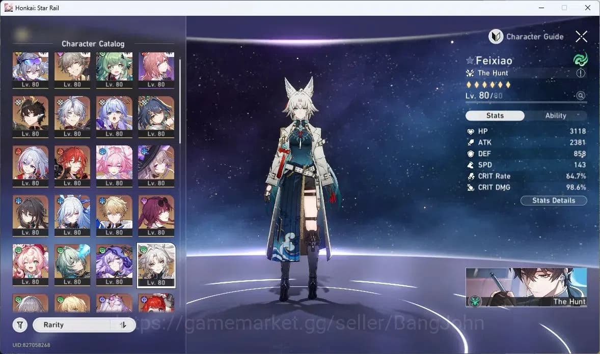 Honkai Star Rail Accounts ASIA | TL70|17 Lim|Silver Wolf 999,Castorice,Hyaci image 14