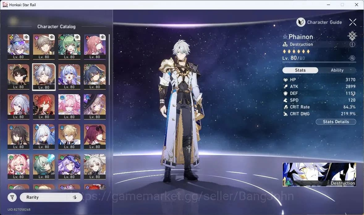 Honkai Star Rail Accounts ASIA | TL70|17 Lim|Silver Wolf 999,Castorice,Hyaci image 5