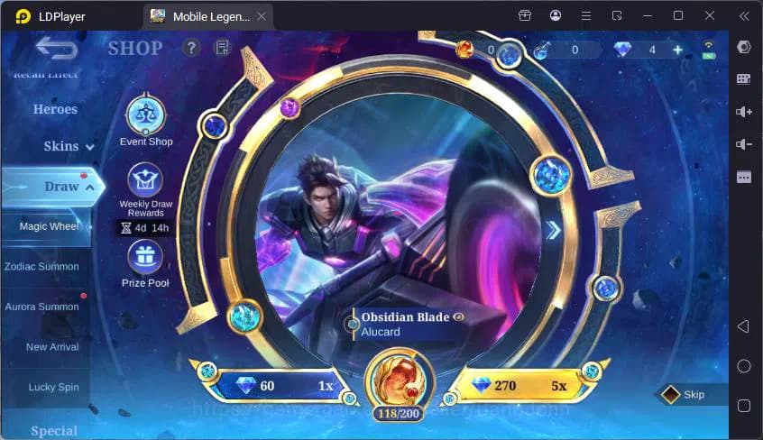 Mobile Legends: Bang Bang Accounts GLOBAL|Hero 132|Skin 287|Prime Beatrix,TRF Roger,K image 11